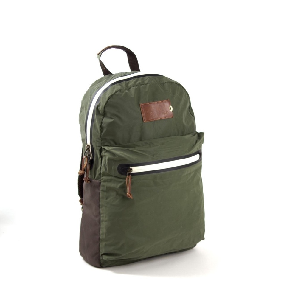 NWT  Property of... Archie Backpack Army/Brown